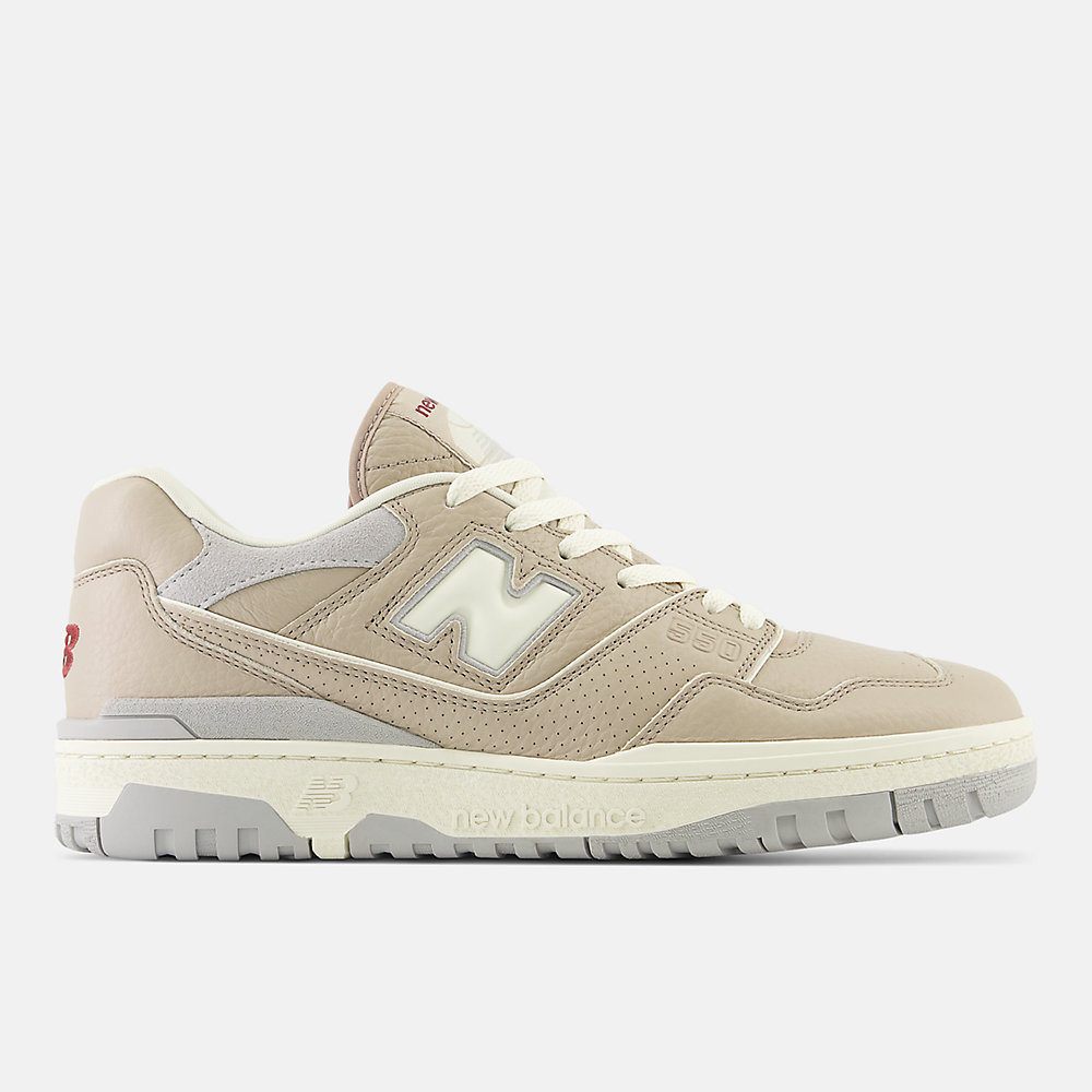 New Balance BB550 Shoes Driftwood with Turtledove and Concrete